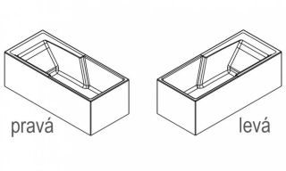 Акриловая ванна Riho Still Shower Fall Plug and Play B103021005 L заполнение через перелив 180х80см белый